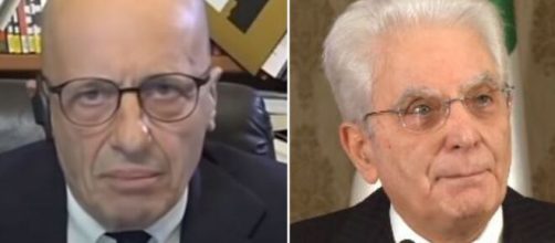 Alessandro Sallusti e Sergio Mattarella