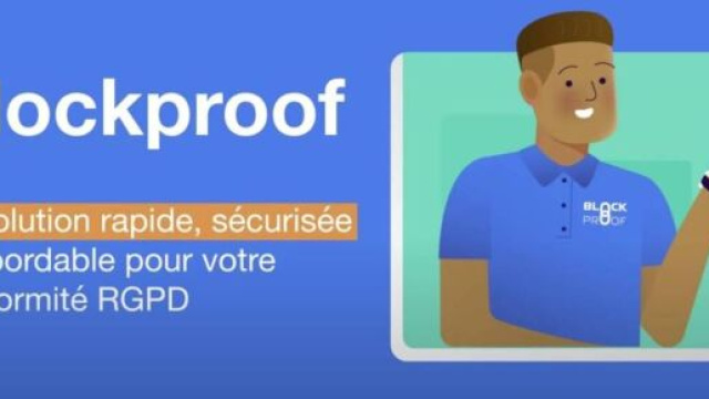 Cette startup toulousaine accompagne les entrepreneurs pour leur conformité avec le RGPD ©Blockproof RGPD