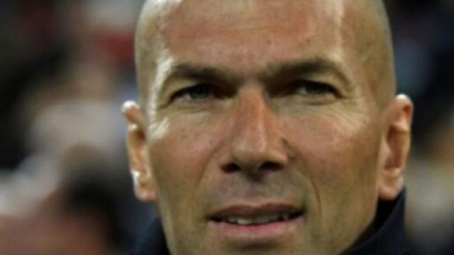 Zinedine Zidane, tecnico del Real Madrid.