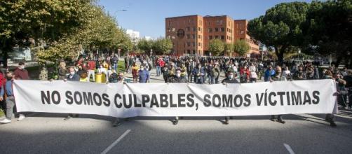 Los hosteleros marchan a Madrid para exigir un rescate al sector