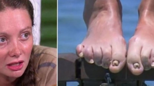 Alexandra répond à la polémique concernant ses pieds - Photo montage
