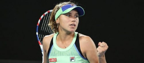 Sofia Kenin, vincitrice degli Australian Open 2020 (ph. twitter AO).