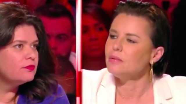 BTP : Raquel Garrido et Laurence Saillet se clash suite à un débat sur les violences policières. Credit: Capture/C8