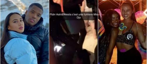 La Villa des Coeurs Brisés 5 : Astrid Nelsia filmée en train de tromper son copain à la Full Moon. ®Snapchat : astridnelsia