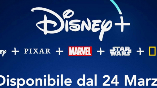 Disney sarà attivo in Italia a partire dal 24 marzo.