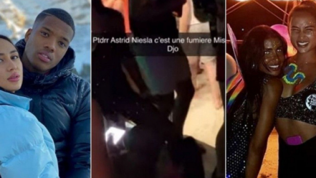La Villa des Coeurs Brisés 5 : Astrid Nelsia filmée en train de tromper son copain à la Full Moon. ®Snapchat : astridnelsia