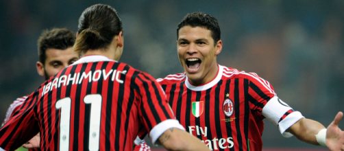 Milan, Thiago Silva e Ibrahimovic insieme