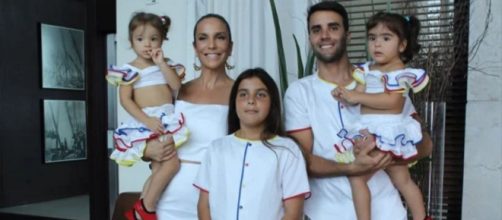 Ivete Sangalo faz festa de aniversário com tema fofo para as filhas gêmeas. Reprodução/Instagram