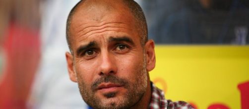 Pep Guardiola, allenatore del Manchester City, potrebbe allenare la Juve in futuro.