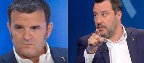 Gian Marco Centinaio e Matteo Salvini.