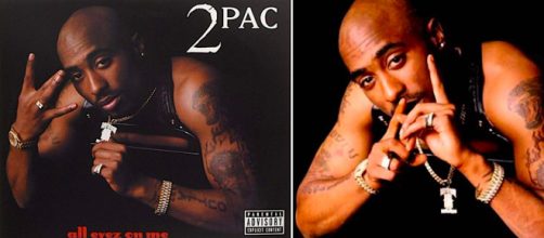 La copertina di 'All Eyez On Me' di Tupac.