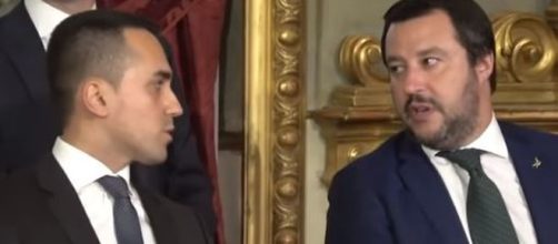 Luigi Di Maio e Matteo Salvini ai tempi del governo Lega - M5s.