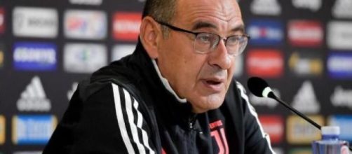 Maurizio Sarri, tecnico della Juventus.