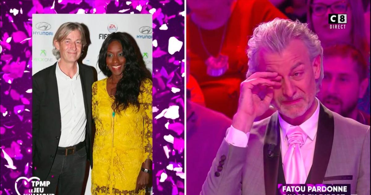 Gilles Verdez en larmes pour récupérer Fatou, elle le pardonne en direct 'Il est l'homme de ma vie'