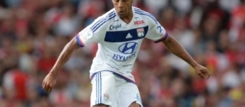 Corentin Tolisso, nella foto con la maglia del Lione.