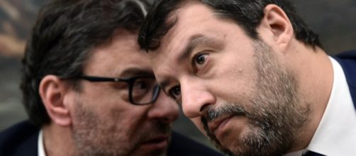 Giancarlo Giorgetti, Matteo Salvini e la presunta svolta moderata della Lega