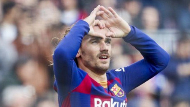 PSG : Griezmann voudrait jouer avec Mbapp&eacute; (Credit Image : Twitter @fcbarcelona_fra)