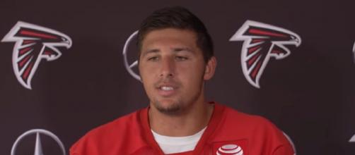 Hooper could help boost the Patriots' tight end chart (Image Source: Atlanta Falcons/YouTube]