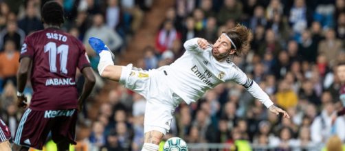 Polémica en el Real Madrid-Celta por un penalti a Sergio Ramos al ... - larazon.es