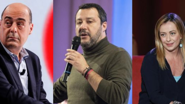 Nei sondaggi politici Demopolis la Lega di Matteo Salvini conferma il 31%, crescono PD e Meloni.
