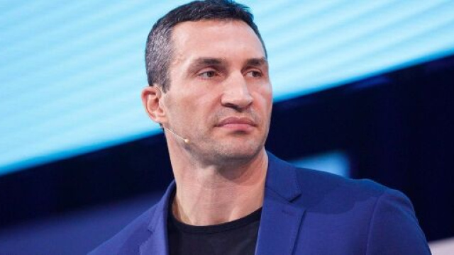 Wladimir Klitschko, ex campione del mondo dei pesi massimi.
