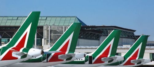 Personale di Alitalia in sciopero