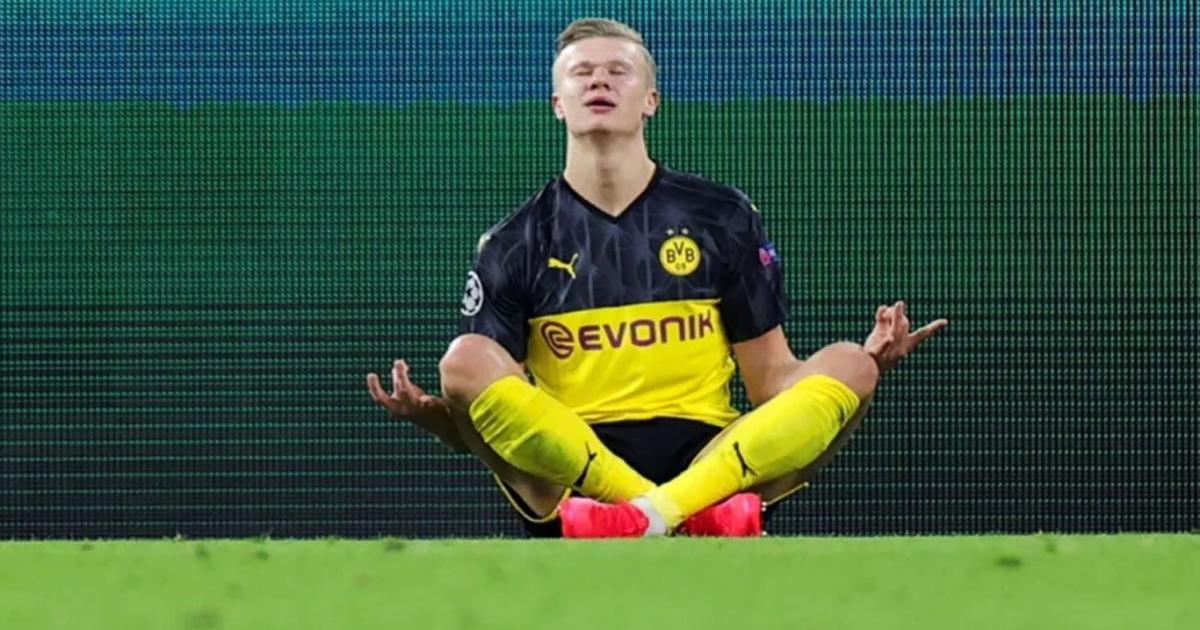 Haaland atinge mais um recorde na Liga dos Campeões