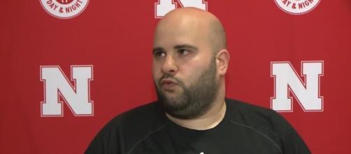 Nebraska assistant Matt Abdelmasssih wants patience from fans. [Image via KETV7/YouTube]