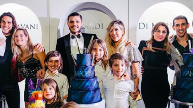 PSG : Cavani, Icardi et Di Maria ont fêté leur anniversaire. Credit : Instagram/cavaniofficial21