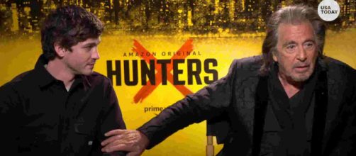 "Hunters" stars Al Pacino and Logan Lerman (Source: Blasting News archive)