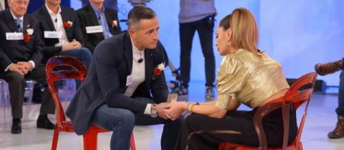 Ida e Riccardo del trono over di Uomini e Donne insieme alla registrazione del 23 febbraio.