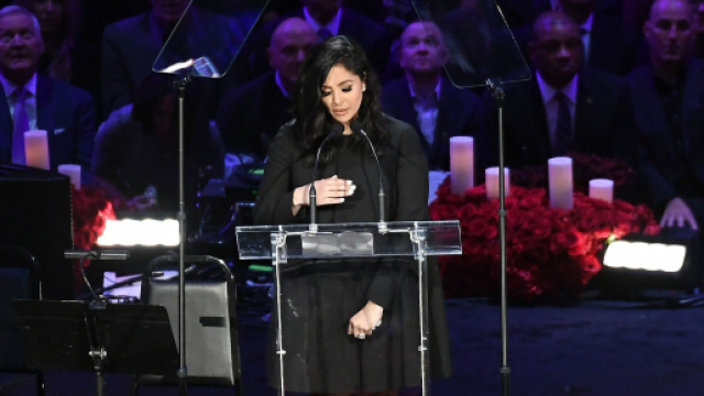 Vanessa Bryant, il discorso: 'Kobe era un marito fantastico' - foto di yahoo.com