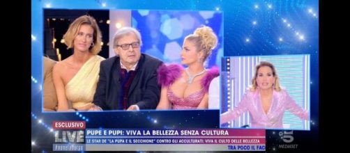 Vittorio Sgarbi cacciato da Mediaset