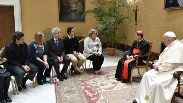 Incontro di Papa Francesco con i membri del 'Global Catholic Climate Movement'
