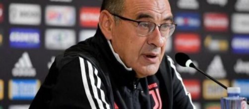 Maurizio Sarri, tecnico della Juventus.