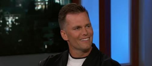 Brady is not paying attention to rumors about his future. [Image Source: Jimmy Kimmel Live/YouTube]