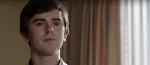 Freddie Highmore will soon celebrate the opening of his big-screen Spanish language film, 'Way Down.' [Image source: ABC-YouTube]