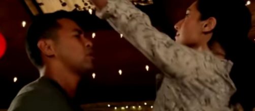 'Hawaii Five-O' celebrates on the dance floor after a day of battling pirates and the passing of a dear one. [Image source: SpoilerTV/YouTube]