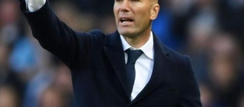 Zinedine Zidane, tecnico del Real Madrid.
