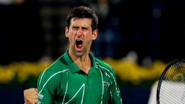 Novak Djokovic vince per la quinta volta il Dubai Tennis Championship.