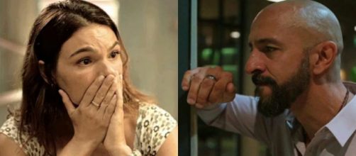 Betina (Isis Valverde) e Álvaro (Irandhir Santos) em 'Amor de Mãe' (Foto: TV Globo).