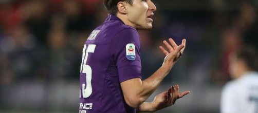 Federico Chiesa, centrocampista della Fiorentina.