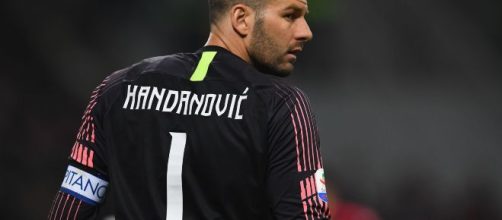 Inter, infrazione al mignolo sinistro per Samir Handanovic: derby a rischio.
