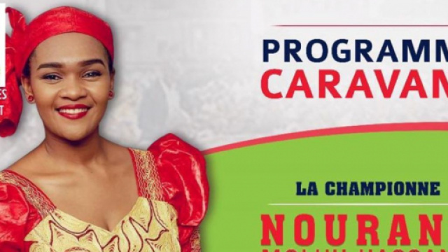 La candidate à la députation Nourane Fotsing pour le compte du PCRN du double scrutin du 9 février 2020 (c) Nourae Fotsing