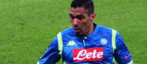 Allan, centrocampista del Napoli.