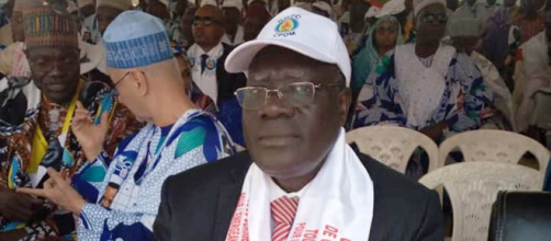 Le Président de la Commission Communale de campagne de Danay Est Mounouna Foutsou (c) Minjec