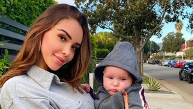 Nabilla explique pourquoi elle a décidé d'afficher Milann sur les résaux sociaux. Credit: Instagram/Nabilla