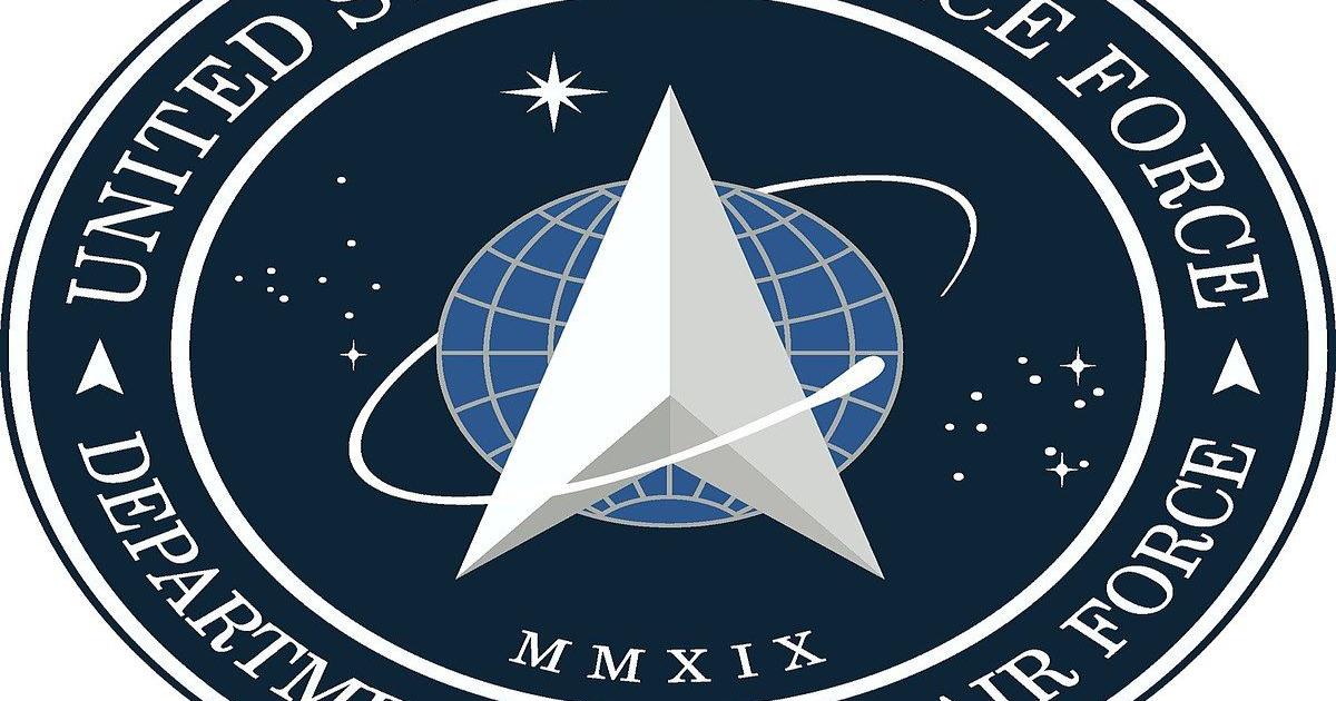 New Space Force logo apes old Star Trek logo