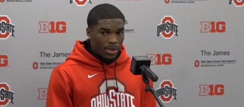 Ohio State Buckeyes cornerback Jeff Okudah might sign with Detroit Lions in the 2020 NFL Draft. [Image Source: Lettermen Row/YouTube]