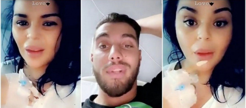 Une rumeur affirme que Sarah aurait été agressée sexuellement par un membre de sa famille. Elle et Ahmed démentent. ®Snapchat : sarah.fraisou